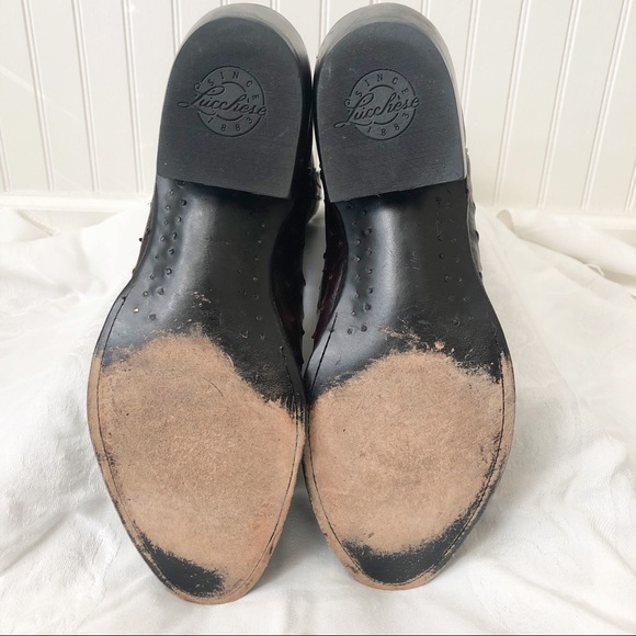 EUC Lucchese Montana full ostrich men’s boots - Picture 5 of 8